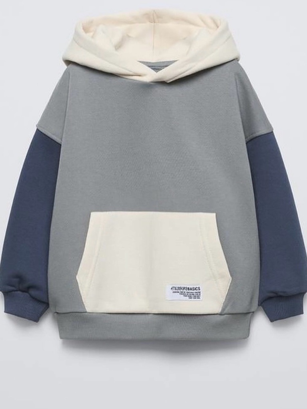 ZARA - TODDLER TWO-TONE COLOR-BLOCK HOODIE & JOGGERS SET - SIZE 3T